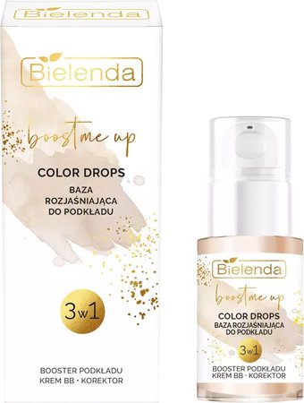 Основа под макияж Bielenda Boost Me Up 3 в 1 15 мл