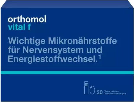 БАД Orthomol Vital F (раствор №30 + капсулы №30)