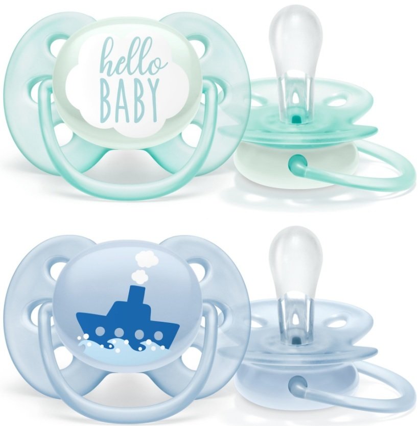 

Пустышка Philips Avent Ultra Soft SCF222/01 (2 шт)