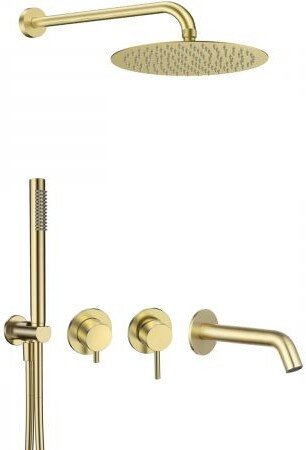 Душевая система  AQUAme Siena AQMS315BG