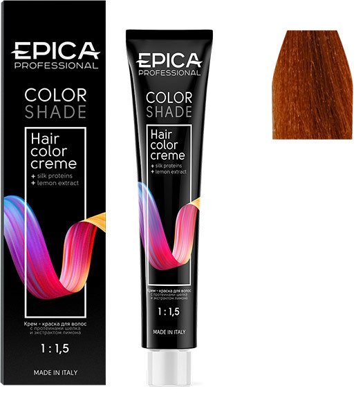 

Крем-краска Epica Professional Colorshade 8.44 светло-русый интенсивный медный (100 мл)