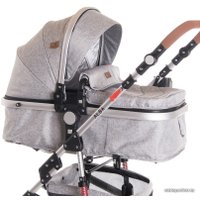 Универсальная коляска Lorelli Alba Set 2021 (3 в 1, черный)