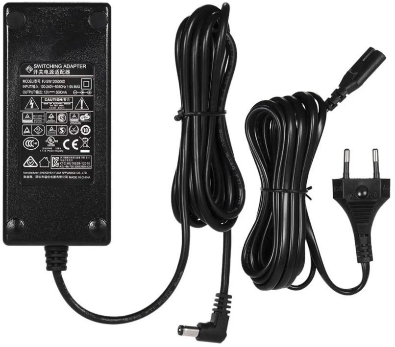 

Сетевой адаптер Yongnuo 12V 5A EU Plug