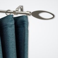 Карниз для штор Sundays Home Лайт Эллипс 16мм однорядный (сатин, 2м)