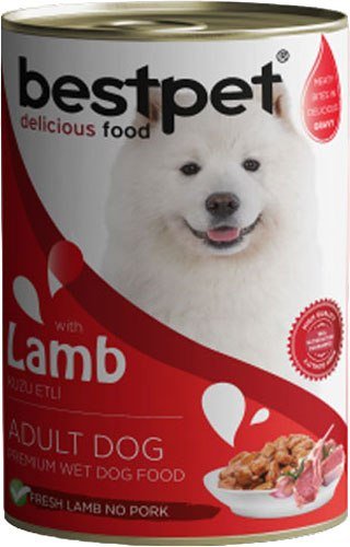 

Консервированный корм для собак Bestpet с ягненком в соусе 400 г