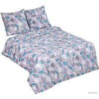 2-спальный комплект постельного белья АртПостель Серебряные листья 504 (двуспальный)