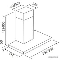 Кухонная вытяжка ZorG Stels Inox 60 (1000 куб. м/ч)