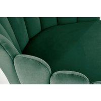 Стул с подлокотниками Halmar K410 (темно-зеленый)