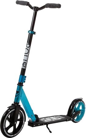 

Двухколесный подростковый самокат Novatrack Polis 230.POLIS.BK21 (черный)
