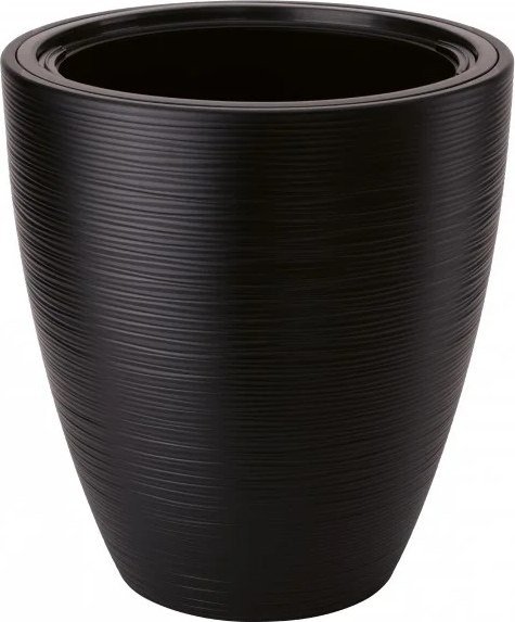Кашпо Form-Plastic Gobi FP-5230-084 (глубокий черный)