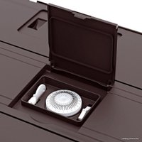 Аквариум Ferplast Dubai 100 led 240 л (белый)