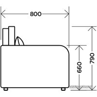 Диван Комфорт-S Яцек (snow aqua/темпо 7/1)