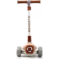 Трехколесный самокат RiverToys HB-T8 (коричневый)