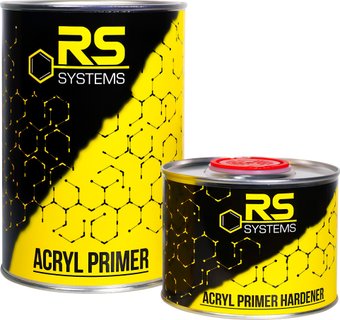 Автомобильный грунт RS HS 4+1 0201-3.370-08+0501-870-02 (1л, белый)