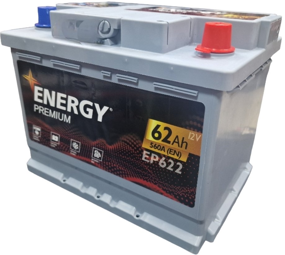 

Автомобильный аккумулятор Energy Premium EP622 (62 А·ч)