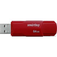 USB Flash SmartBuy Clue 64GB (бордовый)