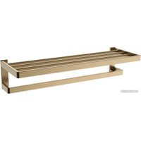Полка для полотенца Abber Westen AA1758G (золото матовое)