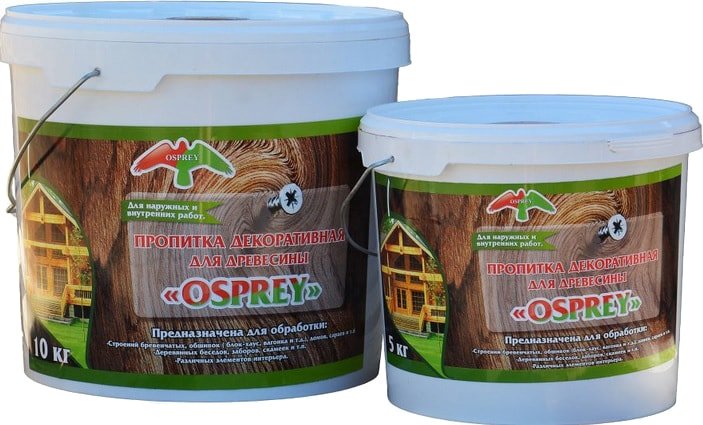 

Антисептик Osprey Декоративная пропитка (5 кг, бесцветный)
