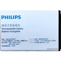 Аккумулятор для телефона Копия Philips AB1600FWMT для Philips Xenium E168