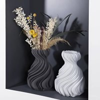 Ваза Merry Bear Home Decor Черное и белое ML01414640B (черный)