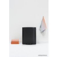 Система сортировки мусора Brabantia Bo Pedal Bin 2 x 30 л (черный матовый)