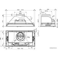 Кухонная вытяжка Faber Inka ICH SS A70 I.Smart HCS 305.0599.321