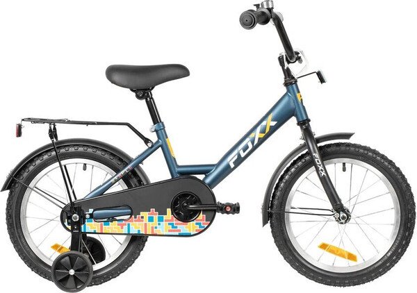 Детский велосипед Foxx Simple 14 2025 143SIMPLE.BL6 (синий, разобранный)