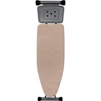 Чехол для гладильной доски Comfort Alumin С подложкой 130x50см (лен/пыльная роза)