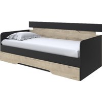 Кровать-тахта PROxSON Milton 90x200 (черный/бунратти)