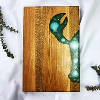 Сервировочная доска Wood_N_Sea Омар