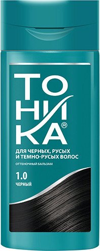 

Оттеночный бальзам Тоника 1.0 черный 150 мл