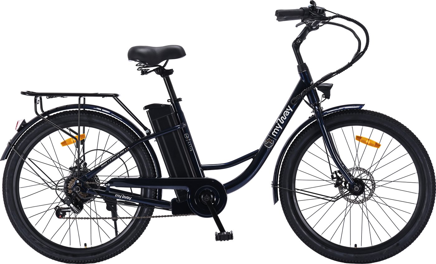 

Электровелосипед MyWay Road 1.0 250 26 Pro (синий)