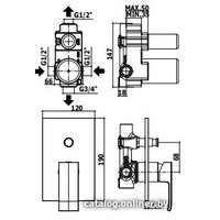 Смеситель Paffoni Elle EL015CR