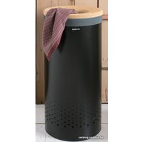 Бак Brabantia 120008 (черный, крышка из пробки)