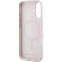 Чехол для телефона Lagerfeld Liquid Silicone NFT Karl & Choupette Heads (MagSafe) для iPhone 16 KLHMP16SSKCHPPLP