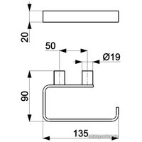 Держатель для туалетной бумаги Armatura 864-022-00