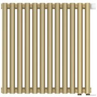 Стальной трубчатый радиатор Сунержа Эстет-00 EU50 500х540 12 секций (матовая шампань)