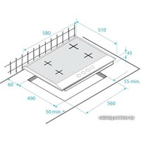 Варочная панель BEKO HIAW 64225 SCR