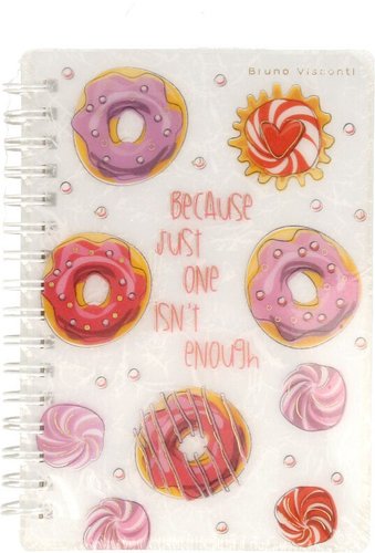 Блокнот Bruno Visconti Cute journal сладкое настроение. пончики 3-575/05 (80 л)