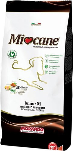 Сухой корм для собак Miocane Adult 0.5 с ягненком и рисом 10 кг