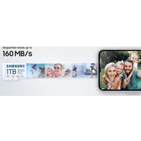 Карта памяти Samsung EVO Plus 2024 microSDXC 256GB (с адаптером)