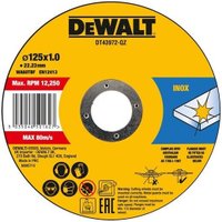 Отрезной диск DeWalt DT43972 (1 шт)