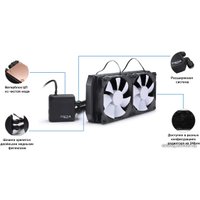 Кулер для процессора Fractal Design Kelvin S24 [FD-WCU-KELVIN-S24-BK]