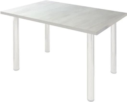 

Кухонный стол Solt 100x60 (северное дерево светлое/ноги белые)