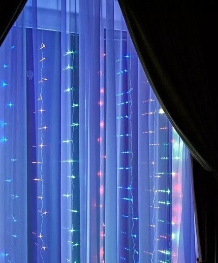 

Световой дождь ULED Дождь ULED-WF-1200-220V-(B-F-WW/WW)