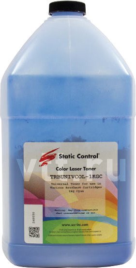 

Тонер Static Control Универсальный для Brother Color (циан) 1 кг
