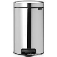 Мусорное ведро Brabantia Pedal Bin NewIcon 12 л (стальной полированный)