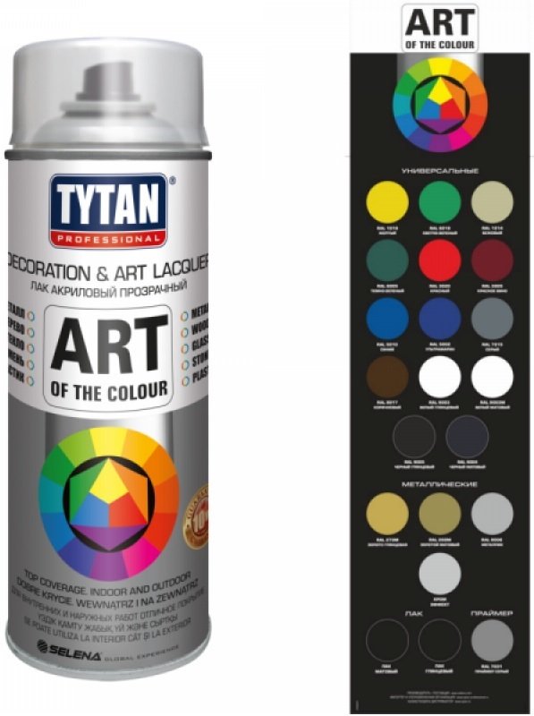 

Лак Tytan Professional Матовый 0.4 л (бесцветный)
