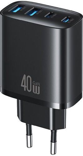Сетевое зарядное Usams CC330 T70 40W (черный)