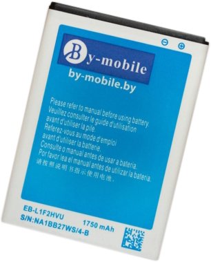 

Аккумулятор для телефона By-mobile совместим с Samsung EB-L1F2HVU